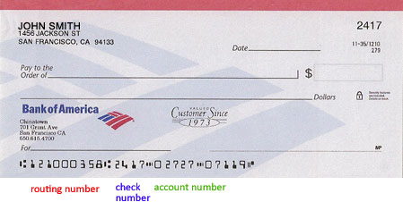 meaning of 23 number of cheque