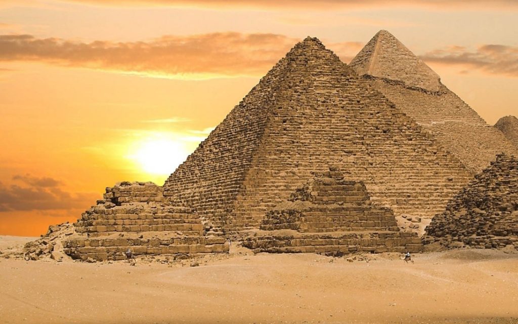 Rumor about the pyramids of Egypt