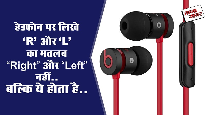 Headphone R and L Meaning