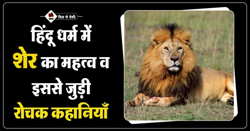Importance of Lion in Hindu Mythology