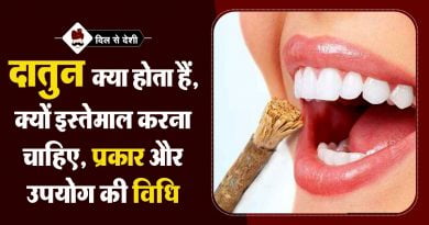 दातुन के प्रकार और उपयोग करने के जानकारी | Datun Ke Prakar Aur Upayog Ki Vidhi in Hindi Datun Ke Prakar Aur Upayog Ki Vidhi in Hindi