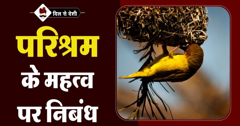  Parishram Ka Mahatva Essay In Hindi