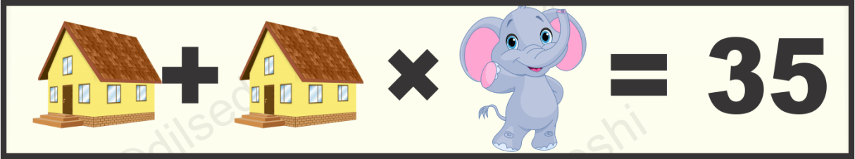 Flower, Elephant And Home Puzzle Quiz Questions Answer