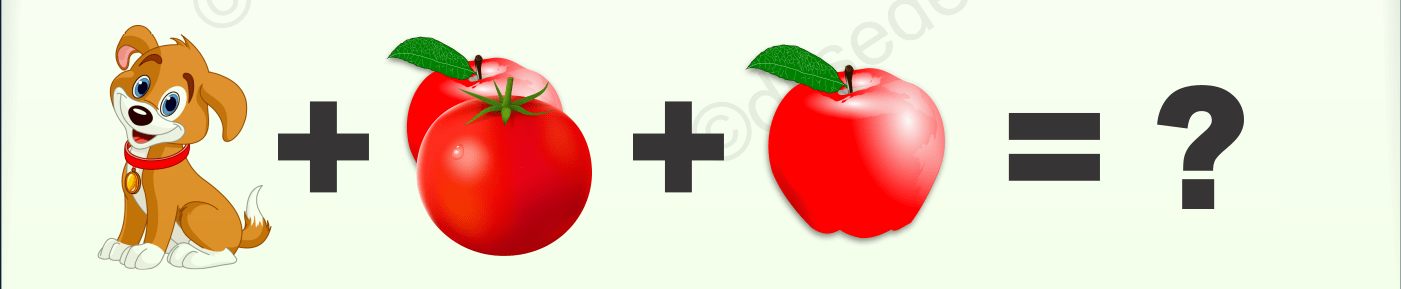 apple-dog-and-tomato-logical-puzzle-quiz-questions-answer