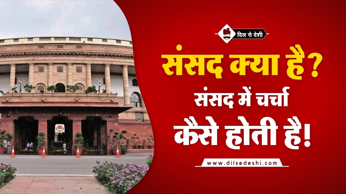 What is Parliament How is discussion in Parliament